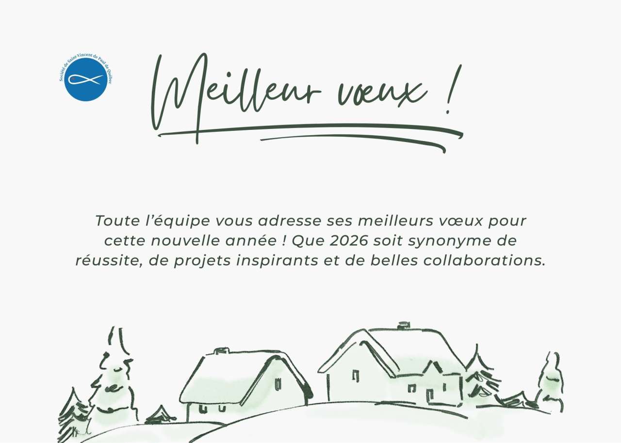 Nos meilleurs vœux pour 2026 !!